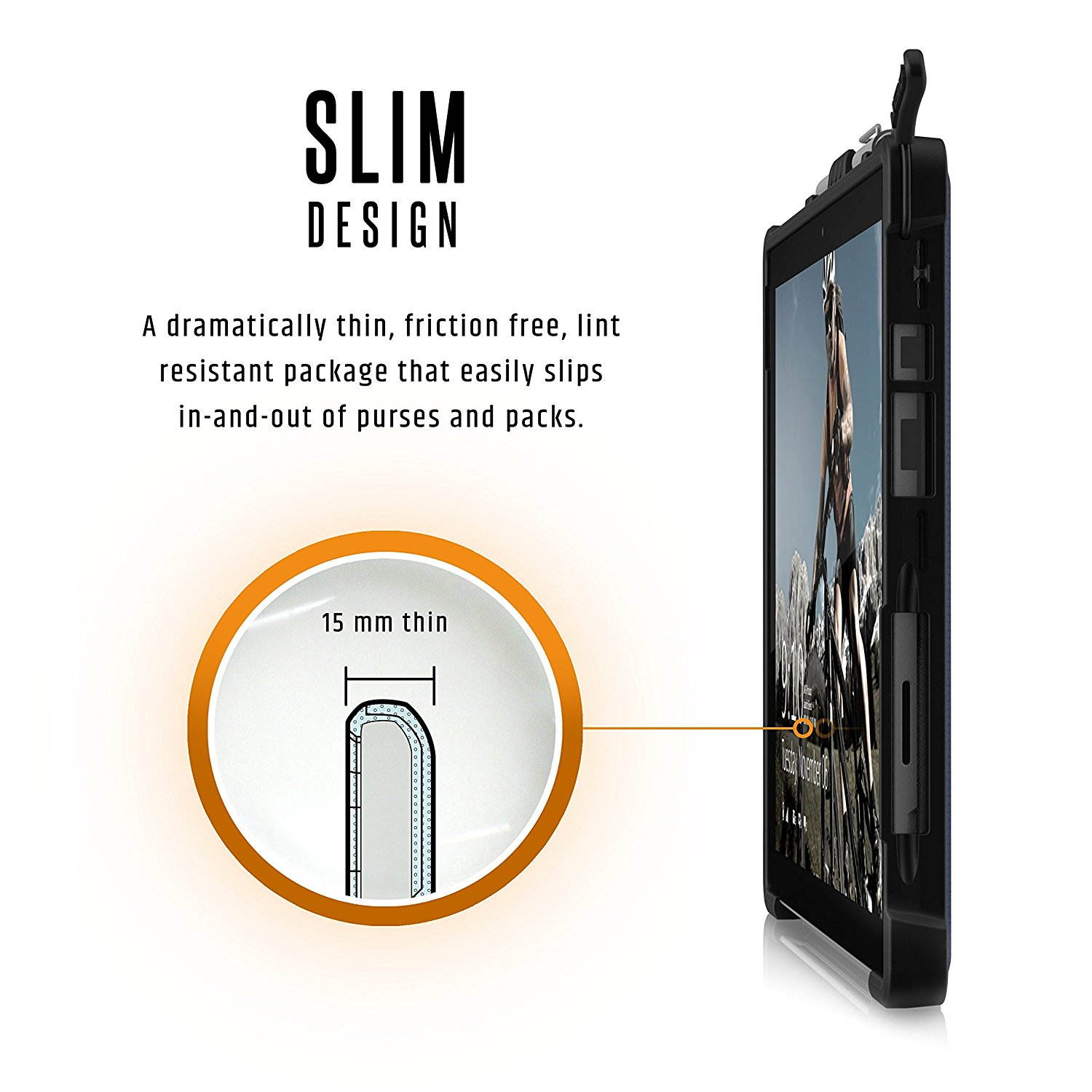 UAG Designed for Microsoft Surface Pro 7 Plus, Surface Pro 7, Pro 6, Pro 5th Gen (2017) (LTE), Pro 4 Feather-Light Rugged [Cobalt] Aluminum Stand Military Drop Tested Case