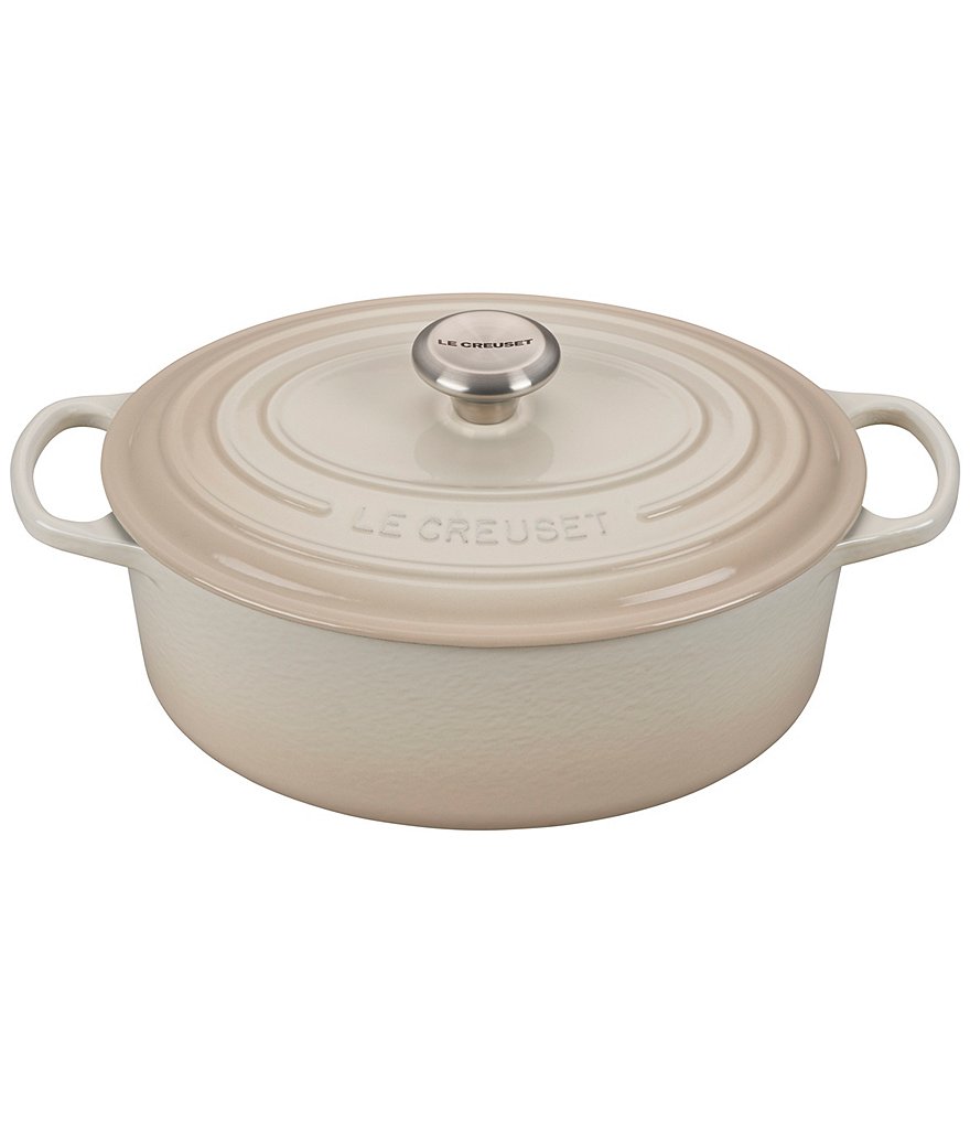 Le Creuset 5-Quart Signature Oval Dutch Oven with Stainless Steel Knob