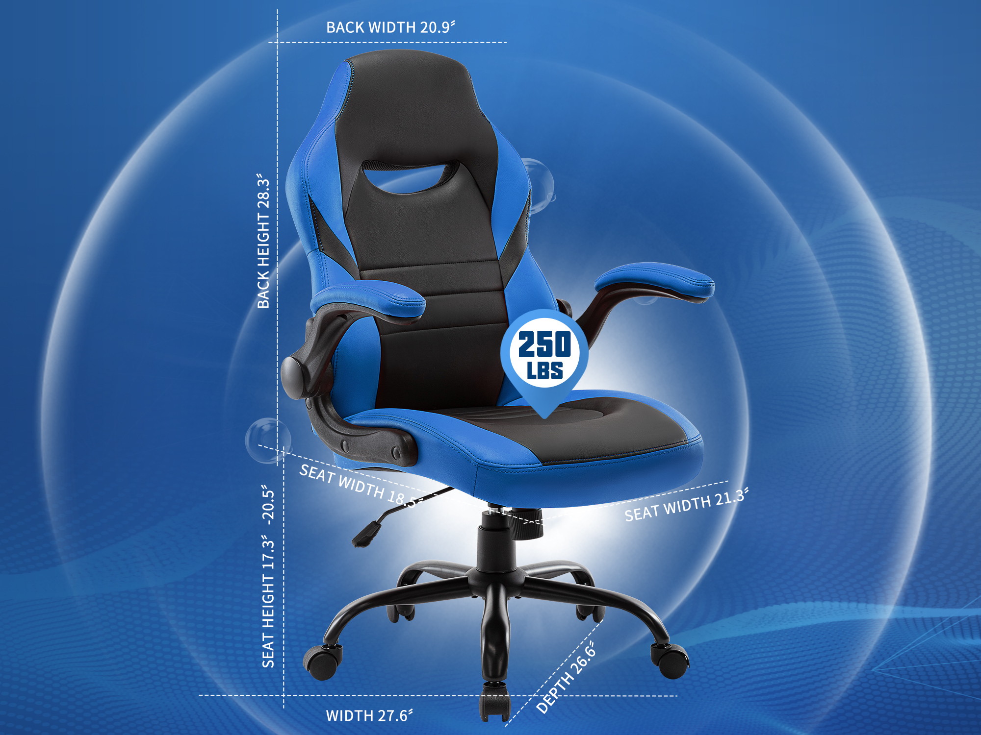 STARSPACE Cost-effective Gaming Chair Durable And Comfortable Ergonomic Adjustable Racing Game Desk Chair