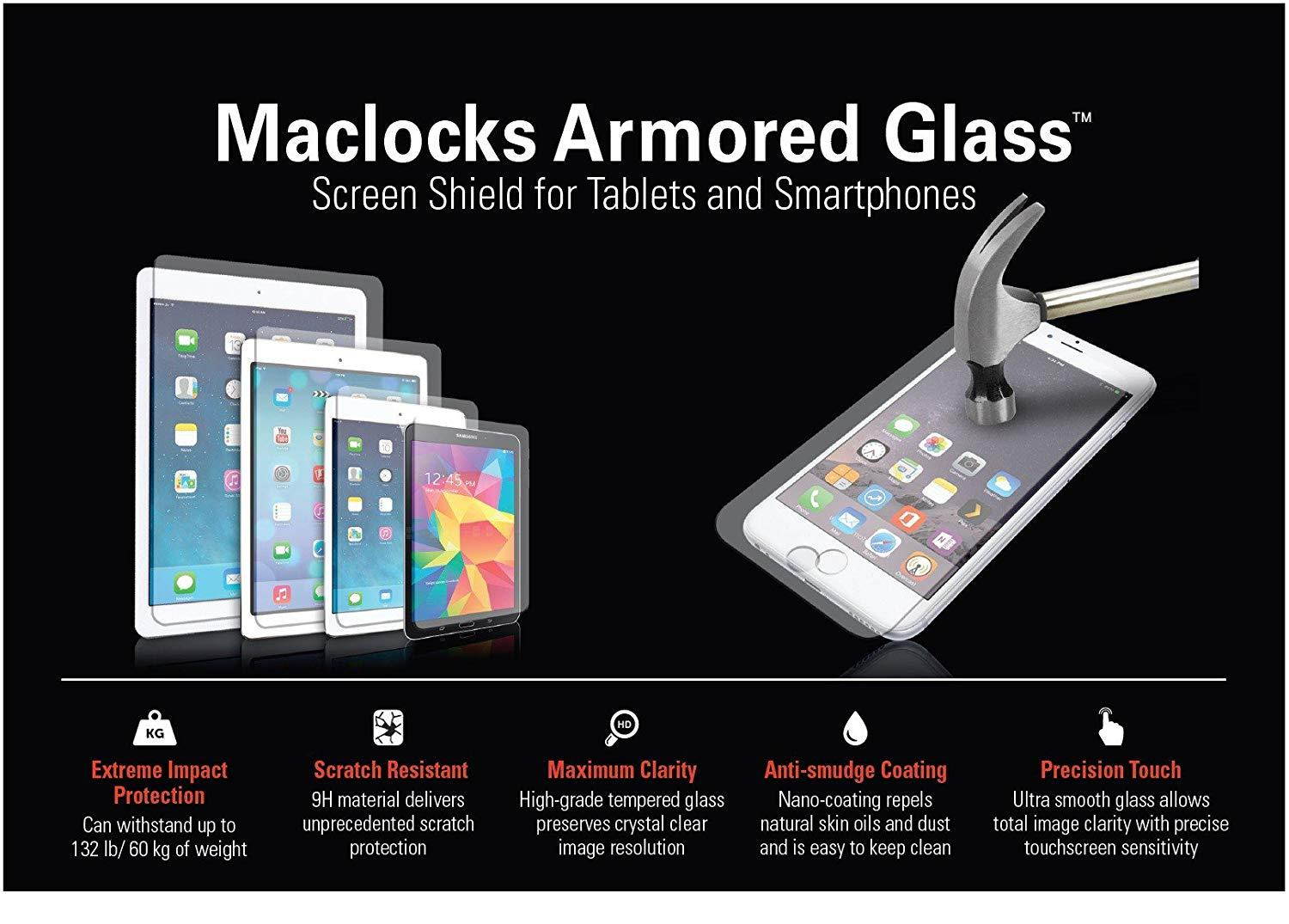 Compulocks DGSIPDA Double Glass Anti-Glare Screen Protector for iPad Air/Air 2