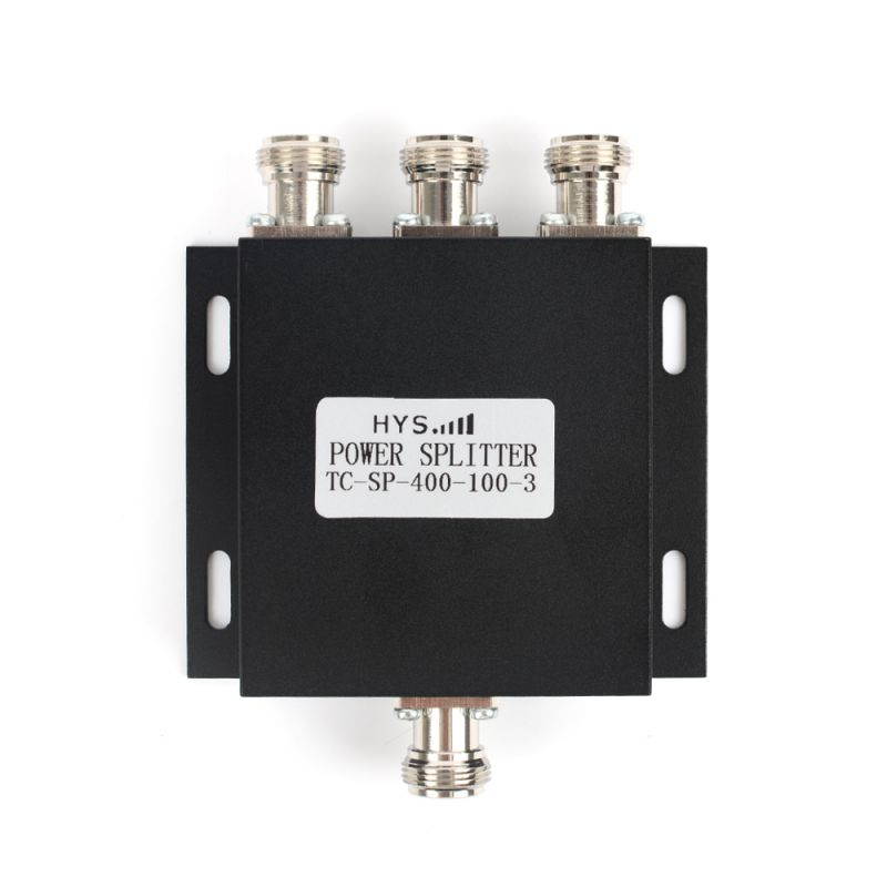 3 Way UHF 400-500MHz Antenna Power Splitter 50W Two Way Radio Repeater Power Divider with N Female connectors