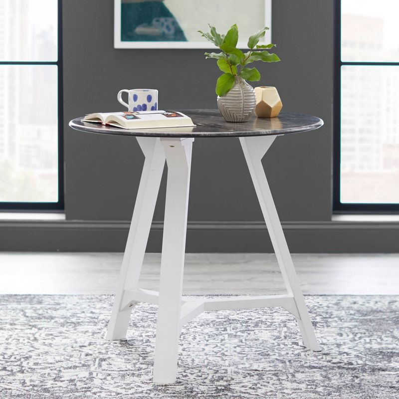 Trevino Dining Table White/Gray - Buylateral