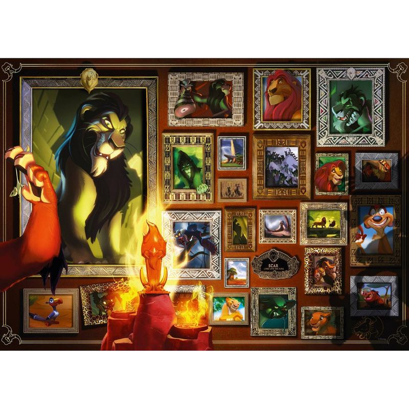 Ravensburger Villainous Puzzle - Scar Puzzle 1000pc