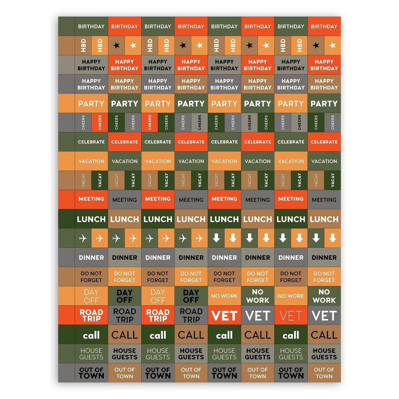 2021-22 Academic Planner 6" x 8" Simple Kraft Daily/Weekly/Monthly - The Time Factory