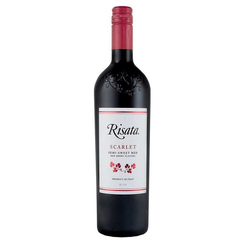 Risata Scarlet Semi-Sweet Red Wine - 750ml Bottle