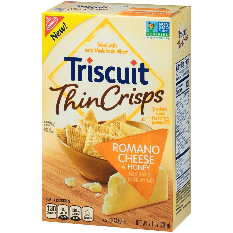 Triscuit Romano Cheese & Honey Crackers - 7.1oz