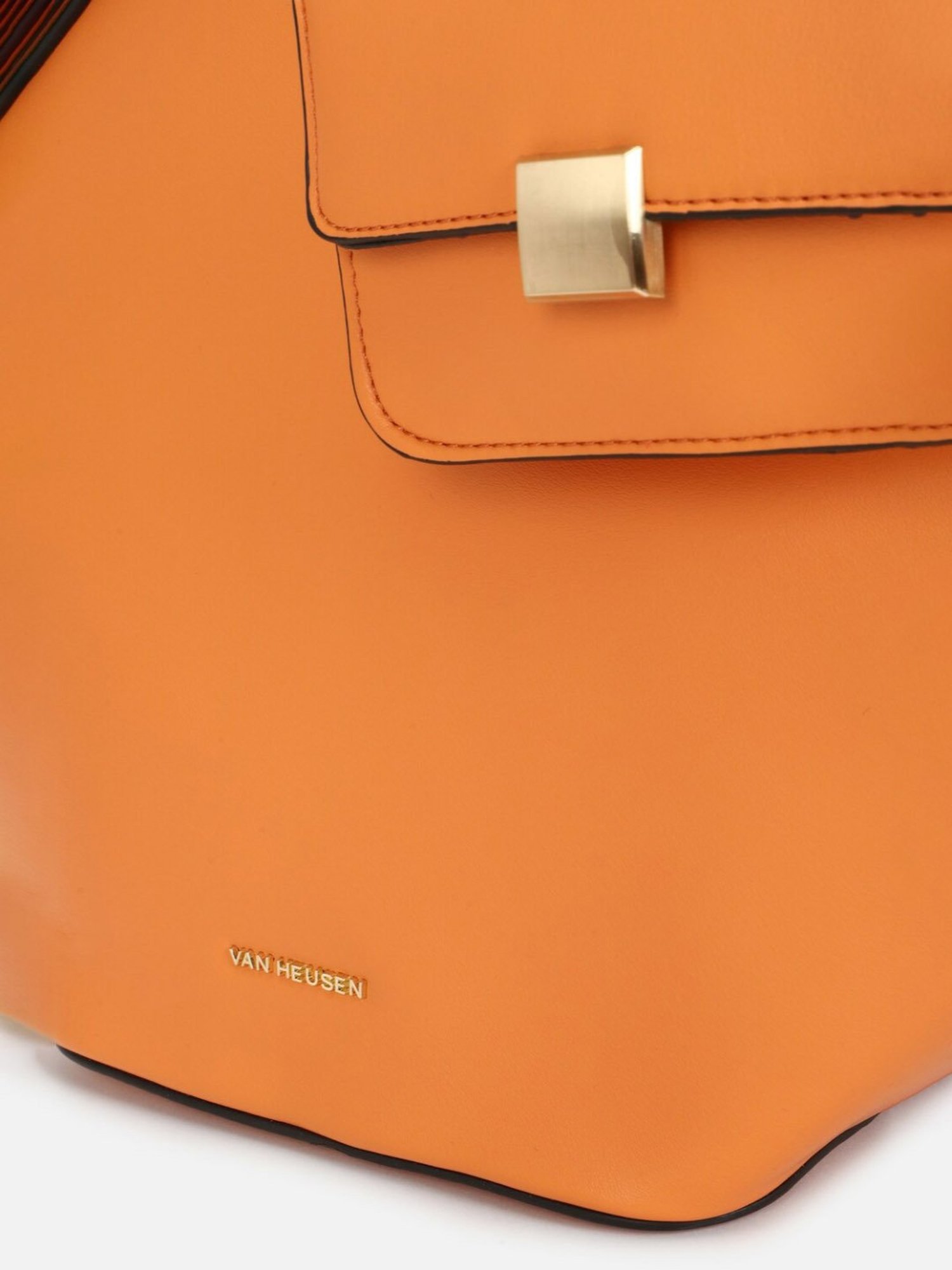 Van Heusen Orange Bucket Bag