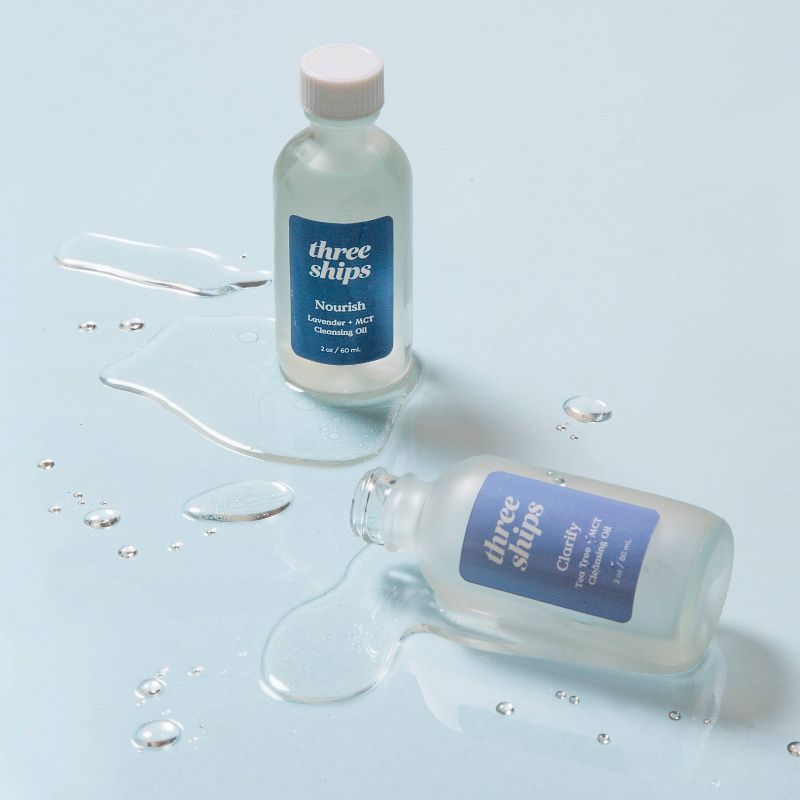 Three Ships Clarify Tea Tree Cleansing Oil - 2 fl oz