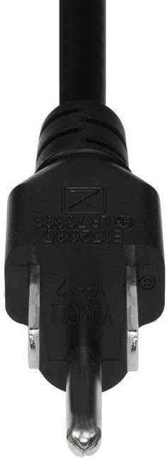 SF Cable 8ft NEMA 5-15P to C13 SVT Power Cord