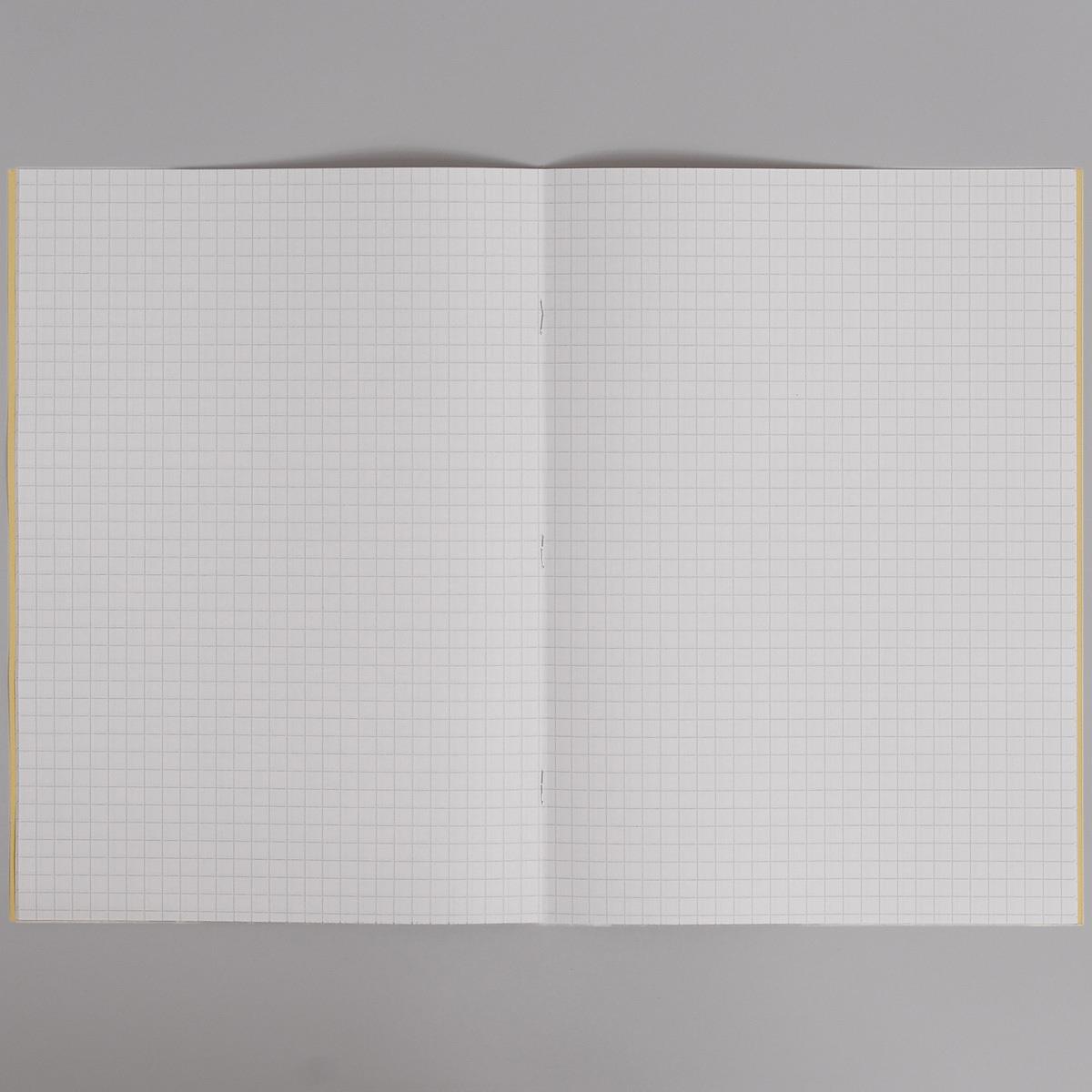 Rhino Exercise Book, A4, 80 page, 7mm squares, Yellow Cover (Pack of 10)