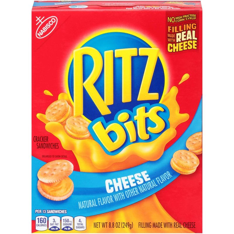 Ritz Bits Cracker Sandwiches with Cheese - 8.8oz