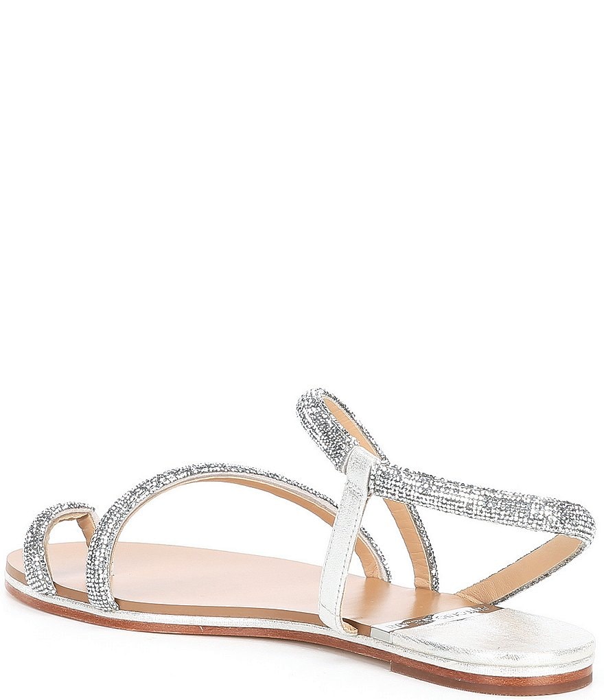 Antonio Melani Paulinie Embellished Flat Sandals