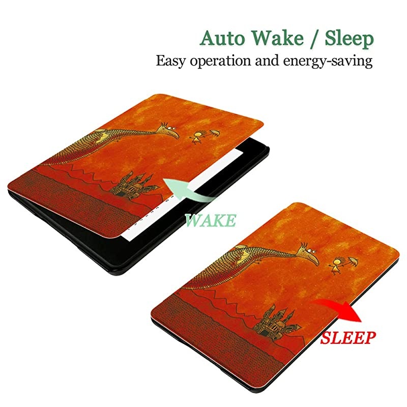 Water-Safe Case for All-New Kindle Paperwhite (10th Gen - 2018 Release only&mdash;Will Not fit Prior Gen Kindle Devices), Dragon