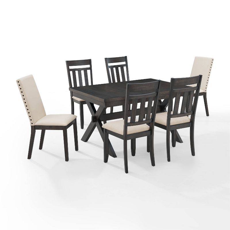 5pc Coya Rustic Bar Height Dining Set Natural - HOMES: Inside + Out