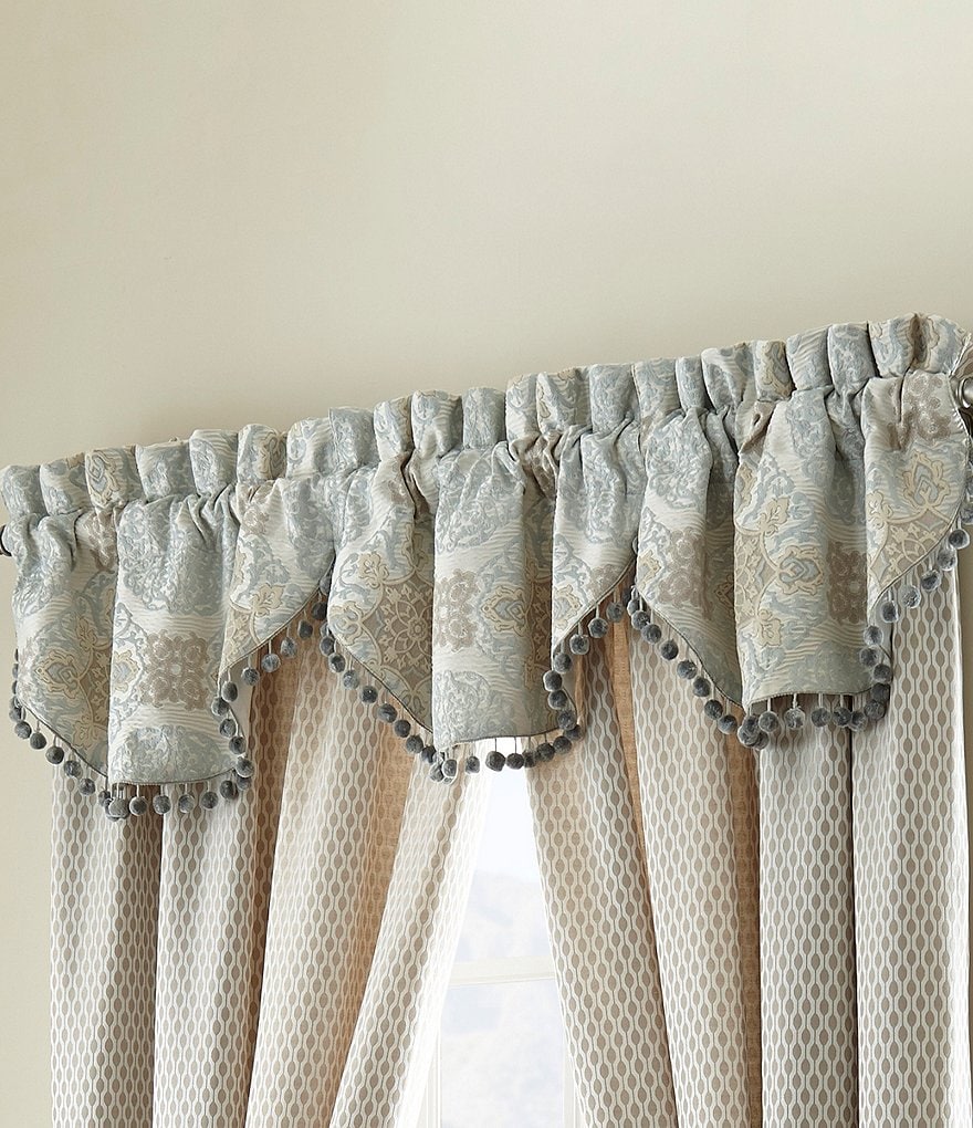 84"x52" Gaultier Blackout Curtain Blue - Beautyrest