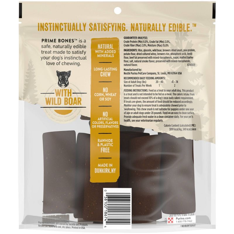 Purina Femur Beef Boar Chewy Treats Dog Treats - Medium - 22.6oz