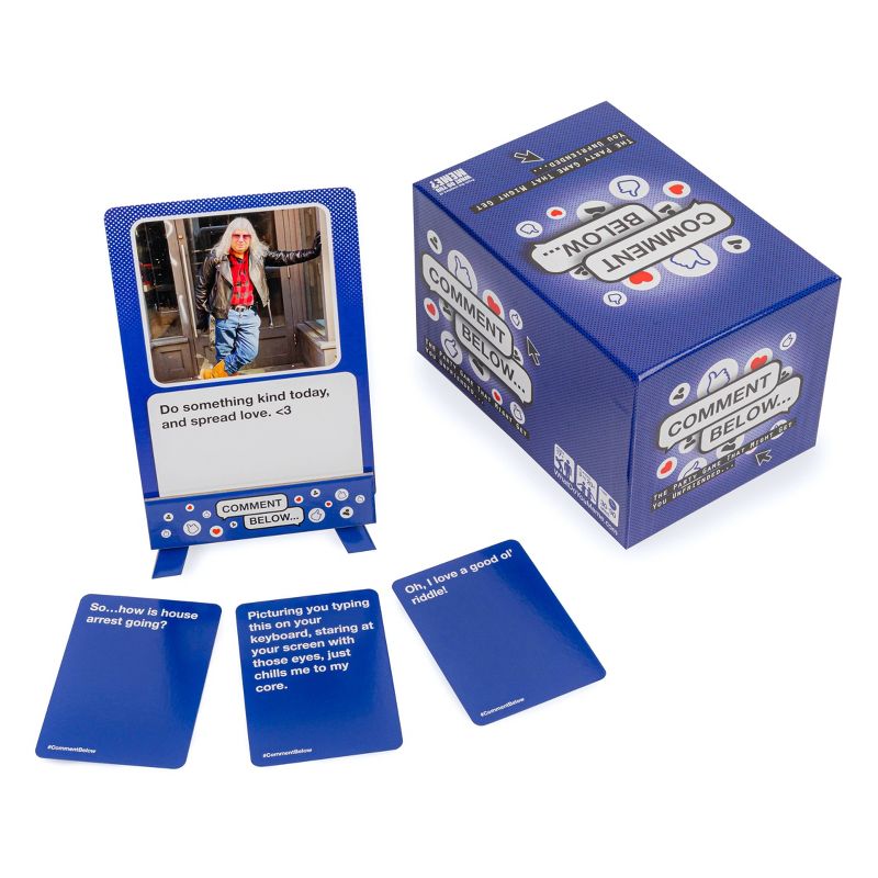 Comment Below Adult Party Game by What Do You Meme?