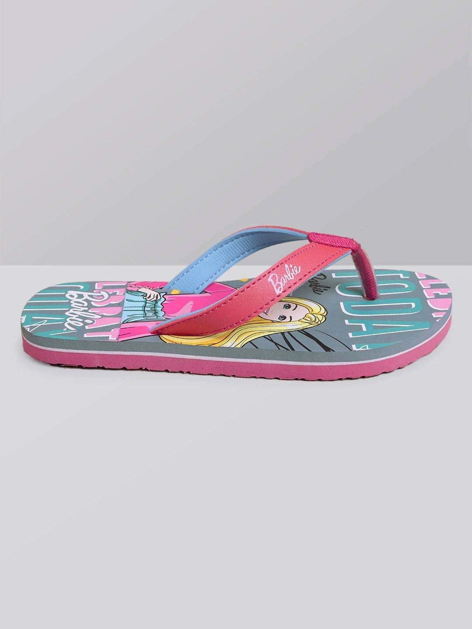 Passion Petals Kids Pink Sling Back Clogs
