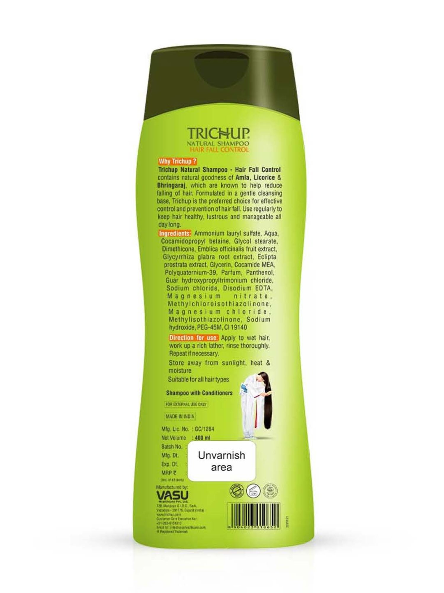 Trichup Hairfall Control Shampoo - 400 ml