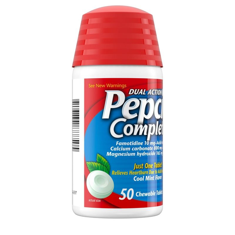 Pepcid Complete Tablets Mint - 50ct