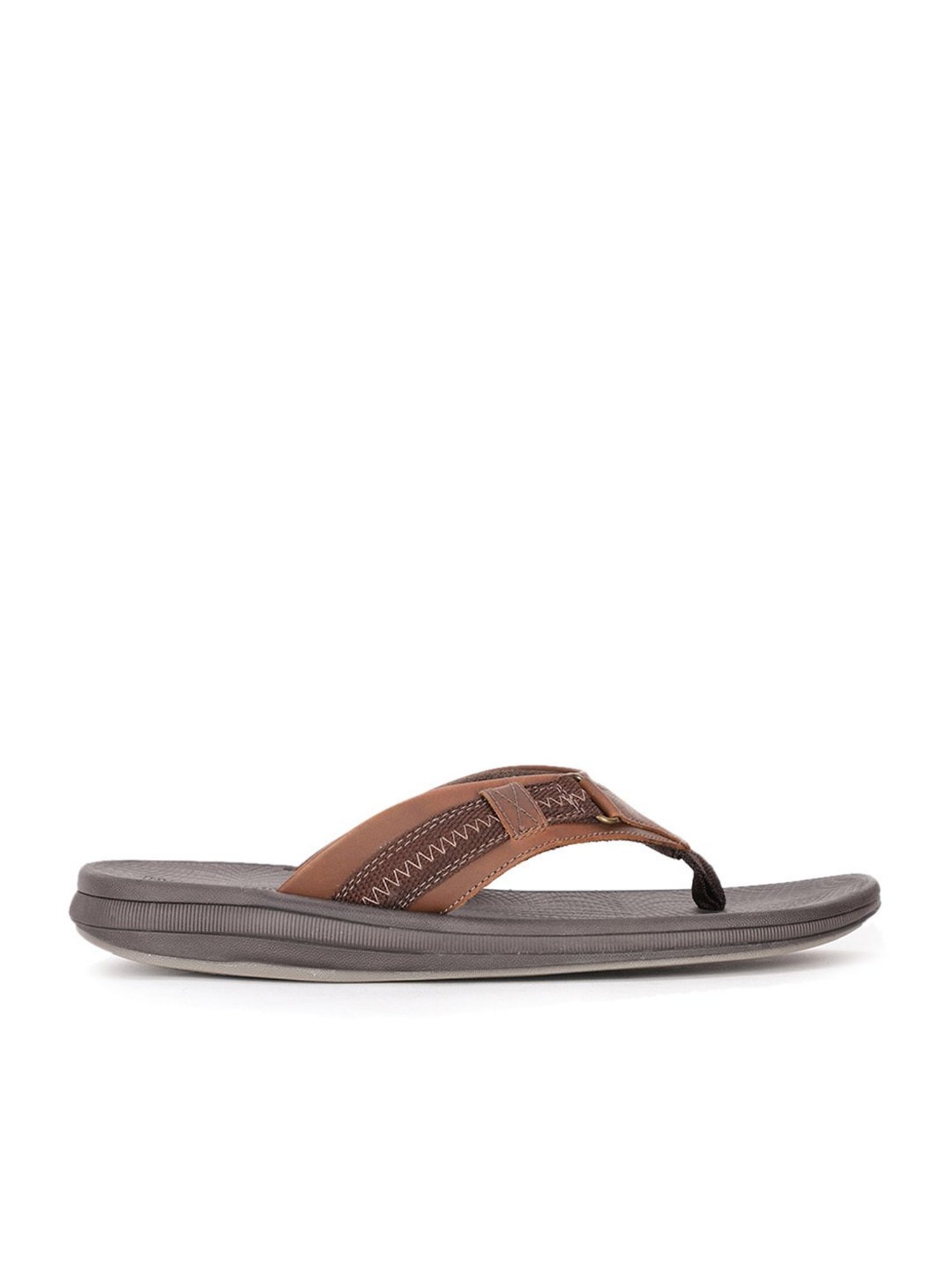 Hush Puppies by Bata Men's Tan Thong Sandals