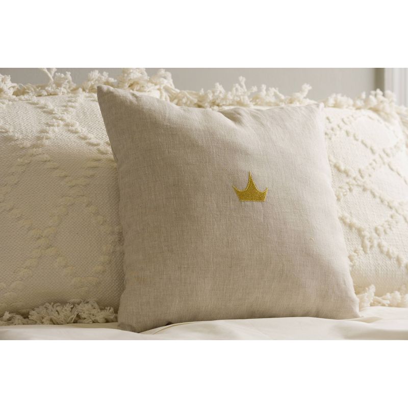 Disney Princess X POPSUGAR Crown Decor Pillow