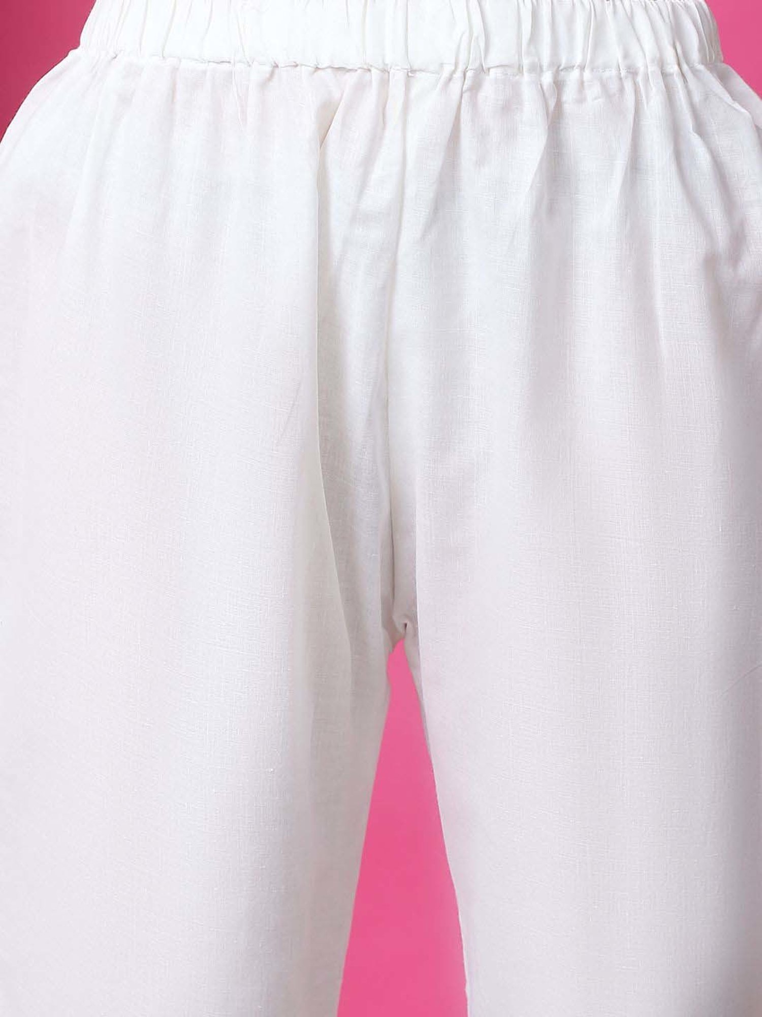 Stylee LIFESTYLE Off-White Cotton Printed Unstitched Dress Material