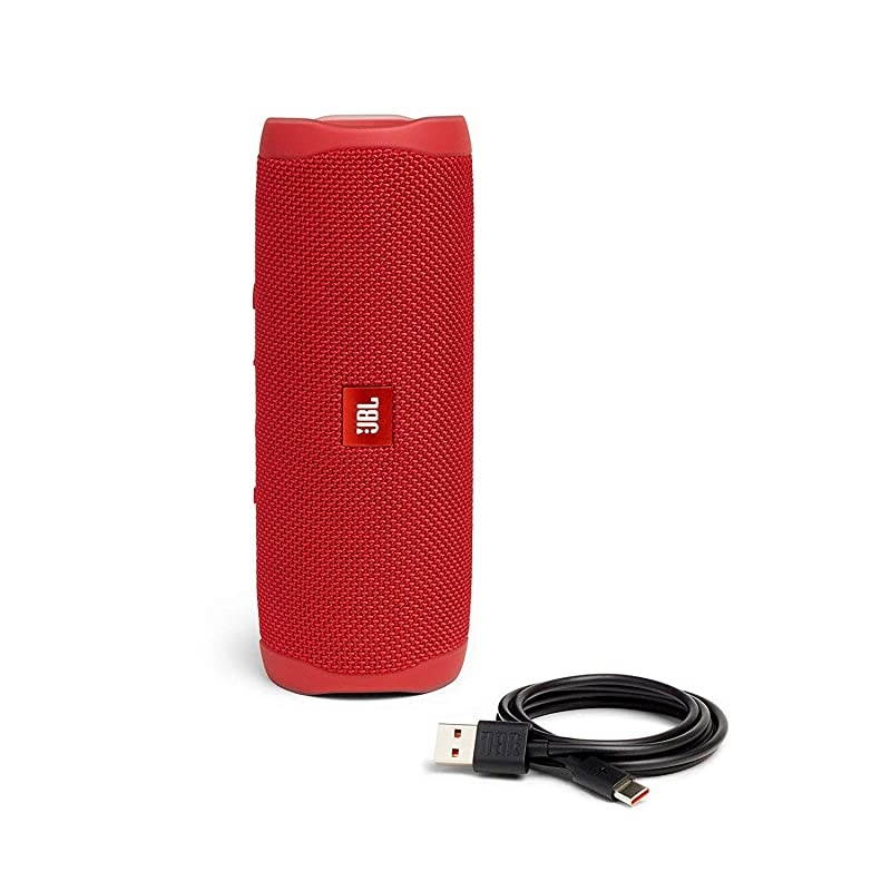 Flip 5 Waterproof Portable Wireless Bluetooth Speaker Bundle Pair Red
