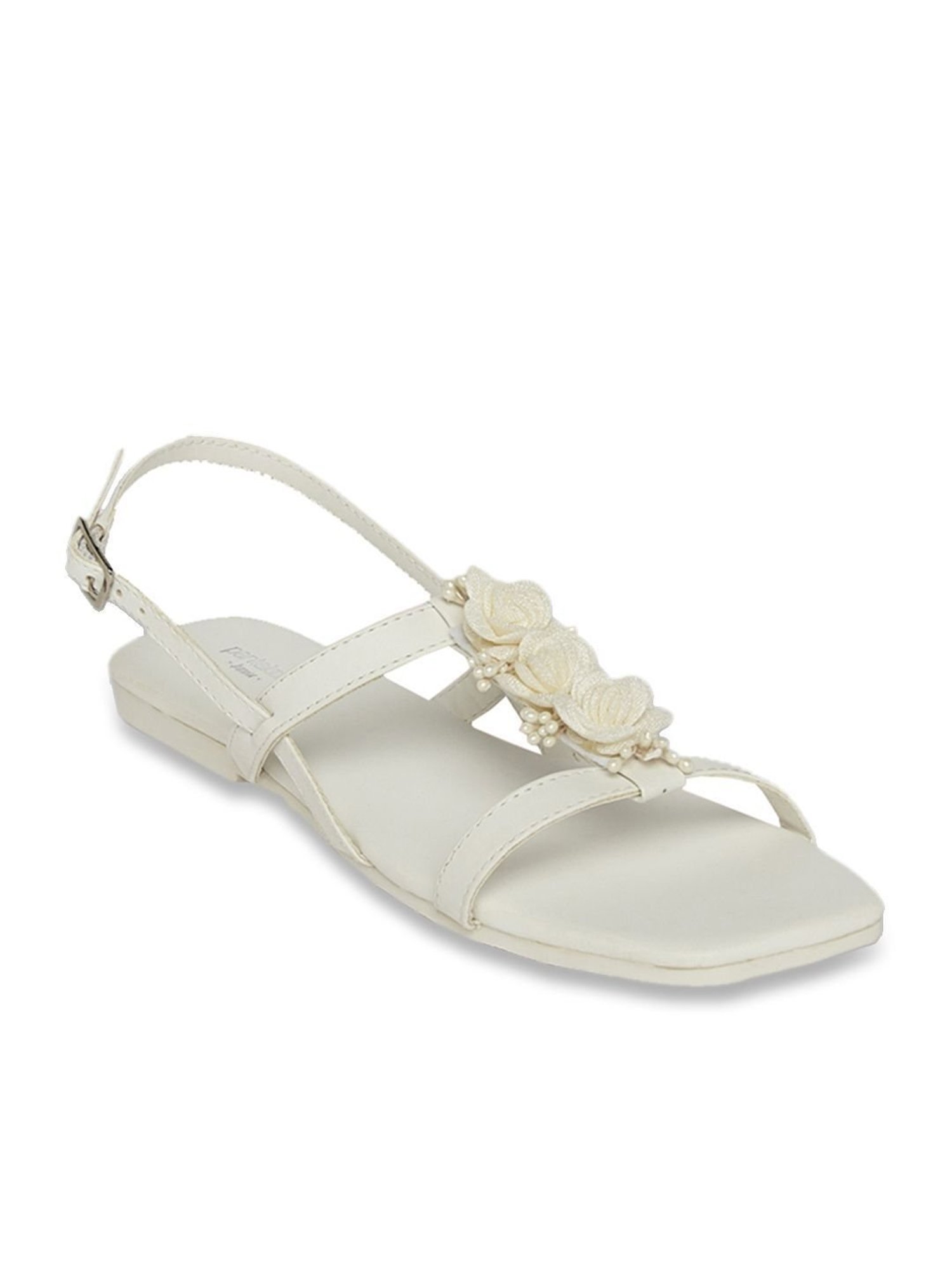 Pantaloons Junior White Casual Sandals