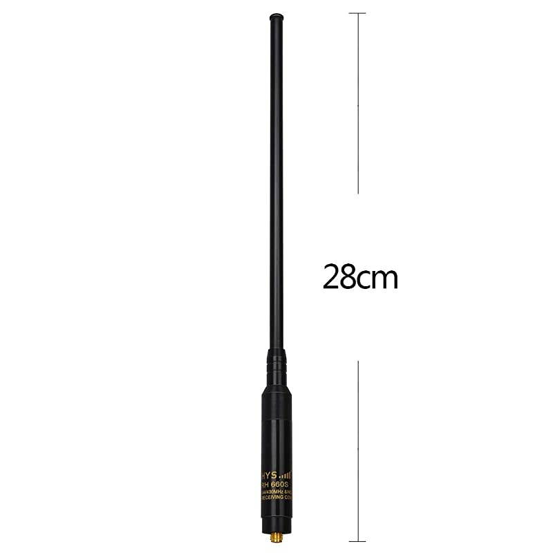 VHF UHF 144430MHz Ham Handheld Radio Retractable Telescopic Antenna SMA Female 43inch for KenwoodTYTBaofeng UV5R BF888s Wouxun TwoWay Radio