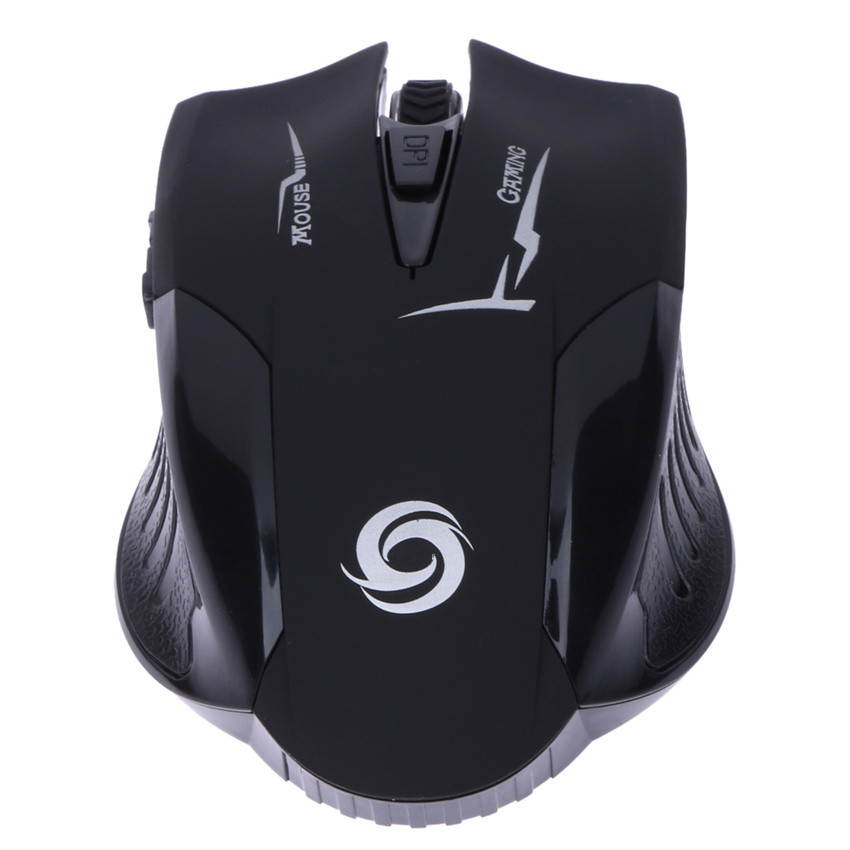 Professional 2.4G Wireless USB Optical Gaming Mouse 6 buttons Mouse Mice with USB Receiver for Laptop Notebook PC Desktop