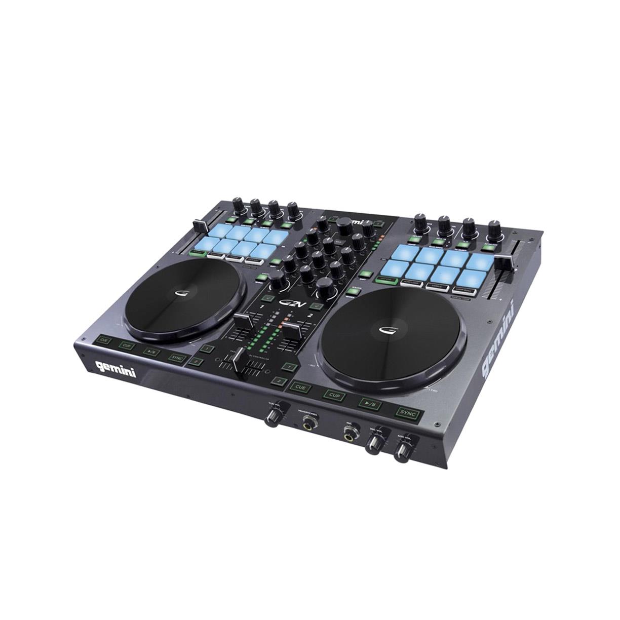 Gemini G2V 2-Channel Virtual DJ Controller