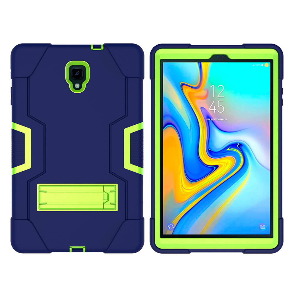 Galaxy Tab A 10.5 2018 Case,Mignova 3 Layer Heavy Duty Hybrid Shockproof Silicone+Hard PC Bumper Full-Body Protective Case Cover with Stand for Samsung Galaxy Tab A 10.5 SM-T590/T595