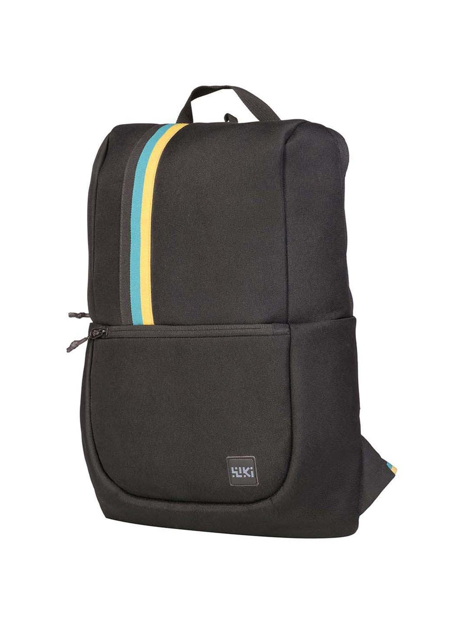 Wiki Tope Black Medium Backpack