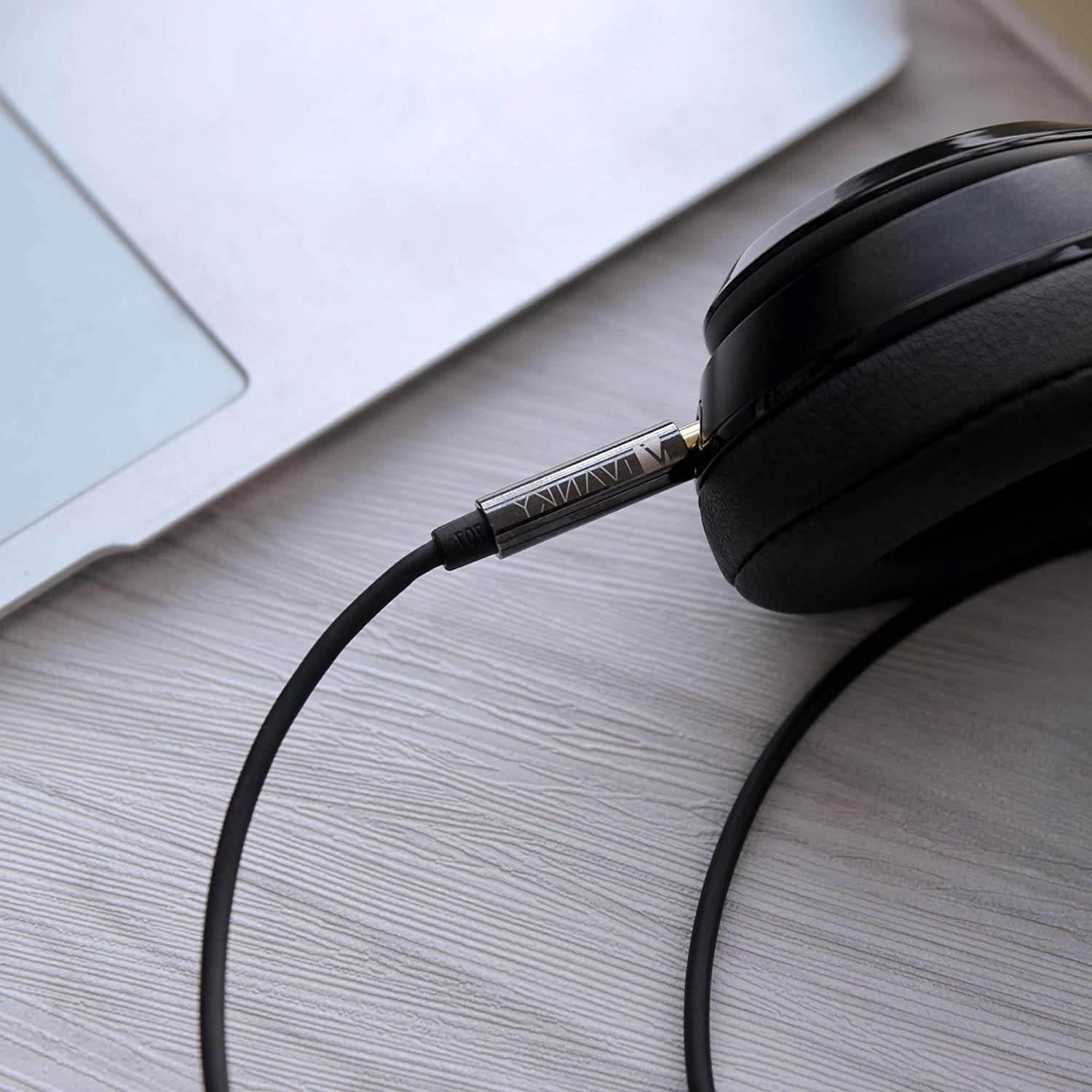 iVANKY Aux Cable 4ft [Hi-Fi Sound, 2-Pack], 3.5mm Auxiliary Audio Cable Input Adapter, Male to Male Aux Cord for Car Stereo, iPhone, iPod, iPad, Headphone Lead for Sony, Beats, etc - Black