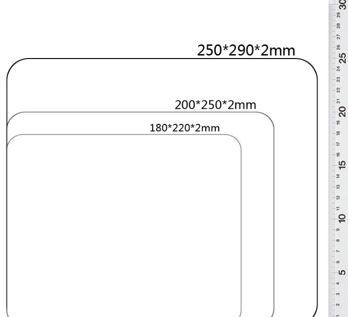 70*33cm Mouse Pads Simple Warm Office Table Computer Desk Keyboard Game Mouse Mat Wool Felt Mouse Pad Black Grey Blue