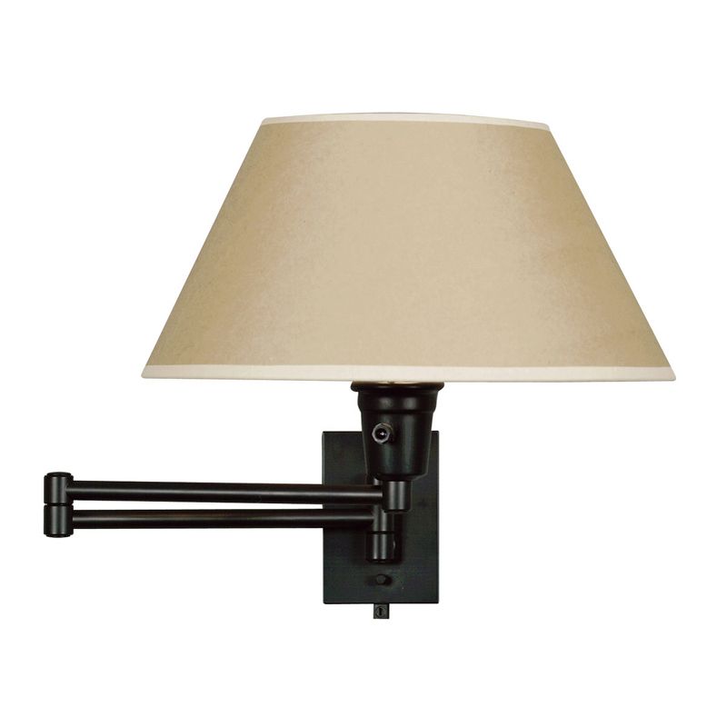 3-way Simplicity Swing Arm Lamp Matte Black - 3R Studios