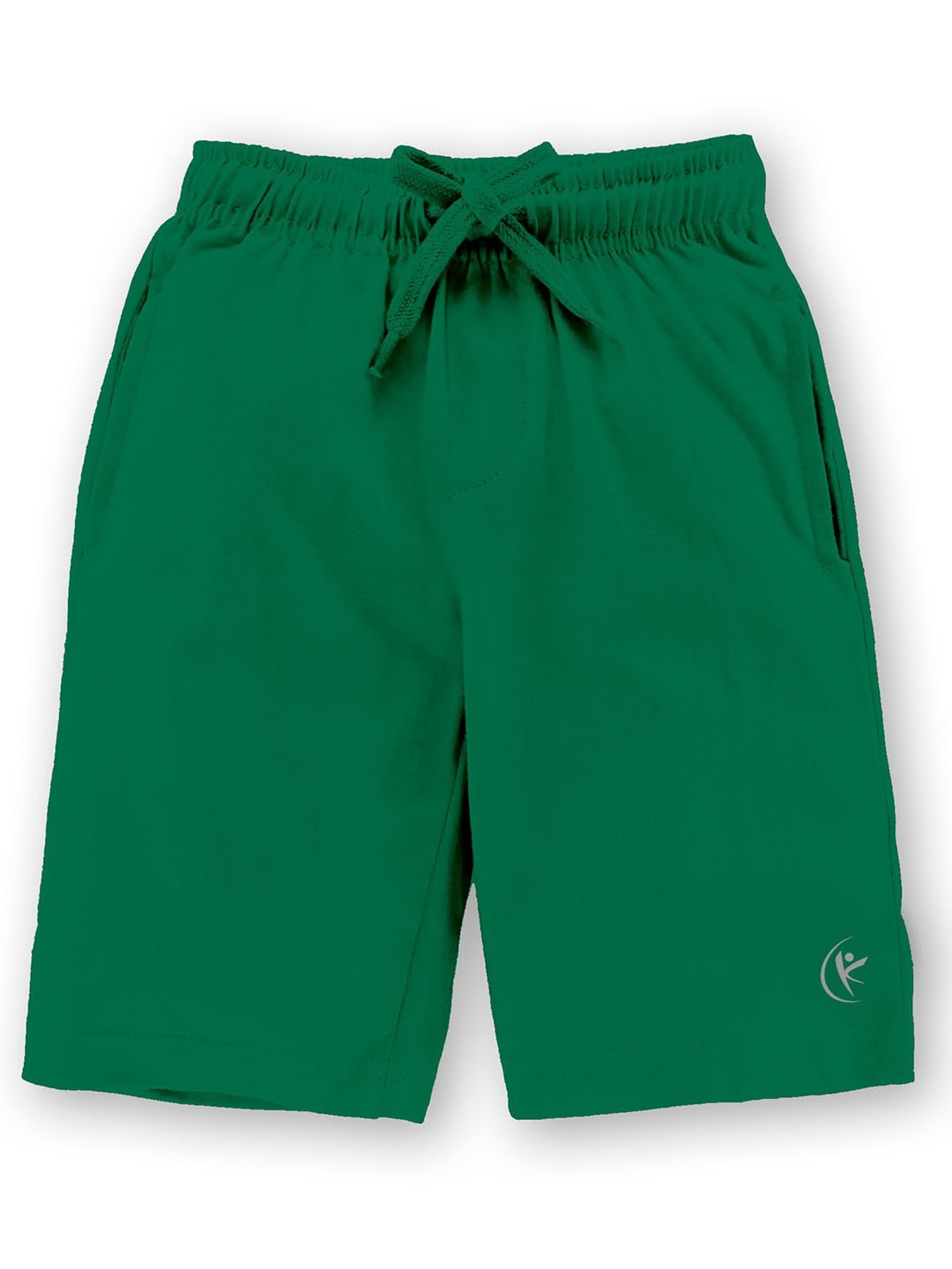 Kiddopanti Kids Bottle Green Solid Shorts