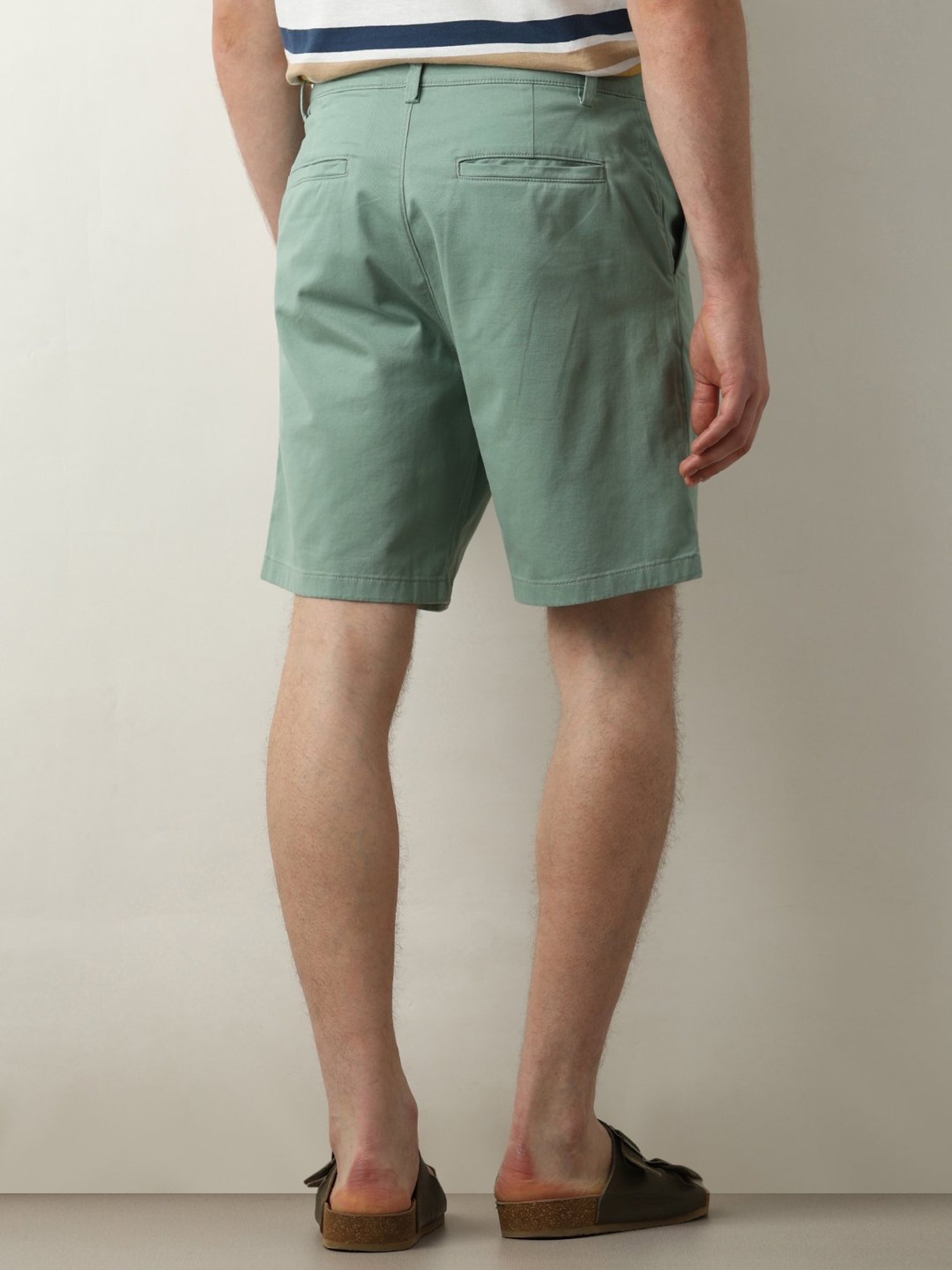 SELECTED HOMME Green Regular Fit Chino Shorts