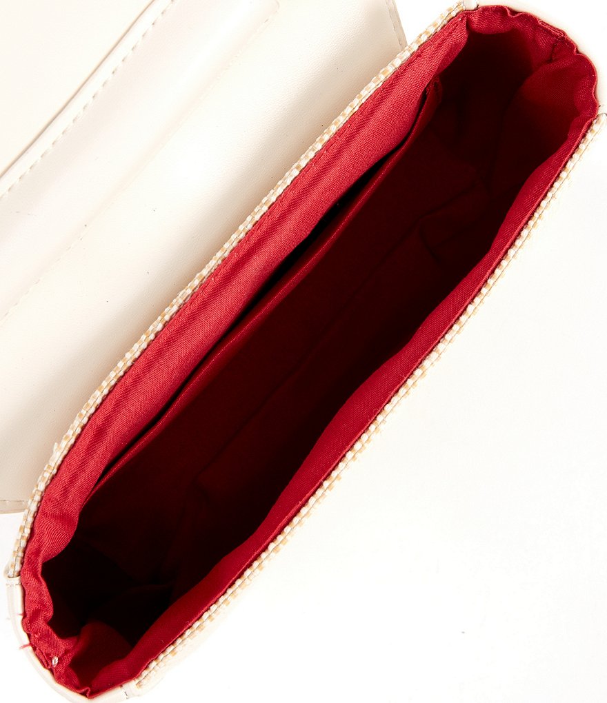 GB Girls Natural Tweed with Buck Crossbody Handbag