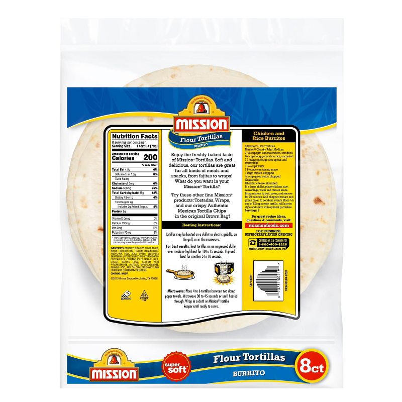 Albuquerque Burrito Style Flour Tortillas - 22oz/10ct