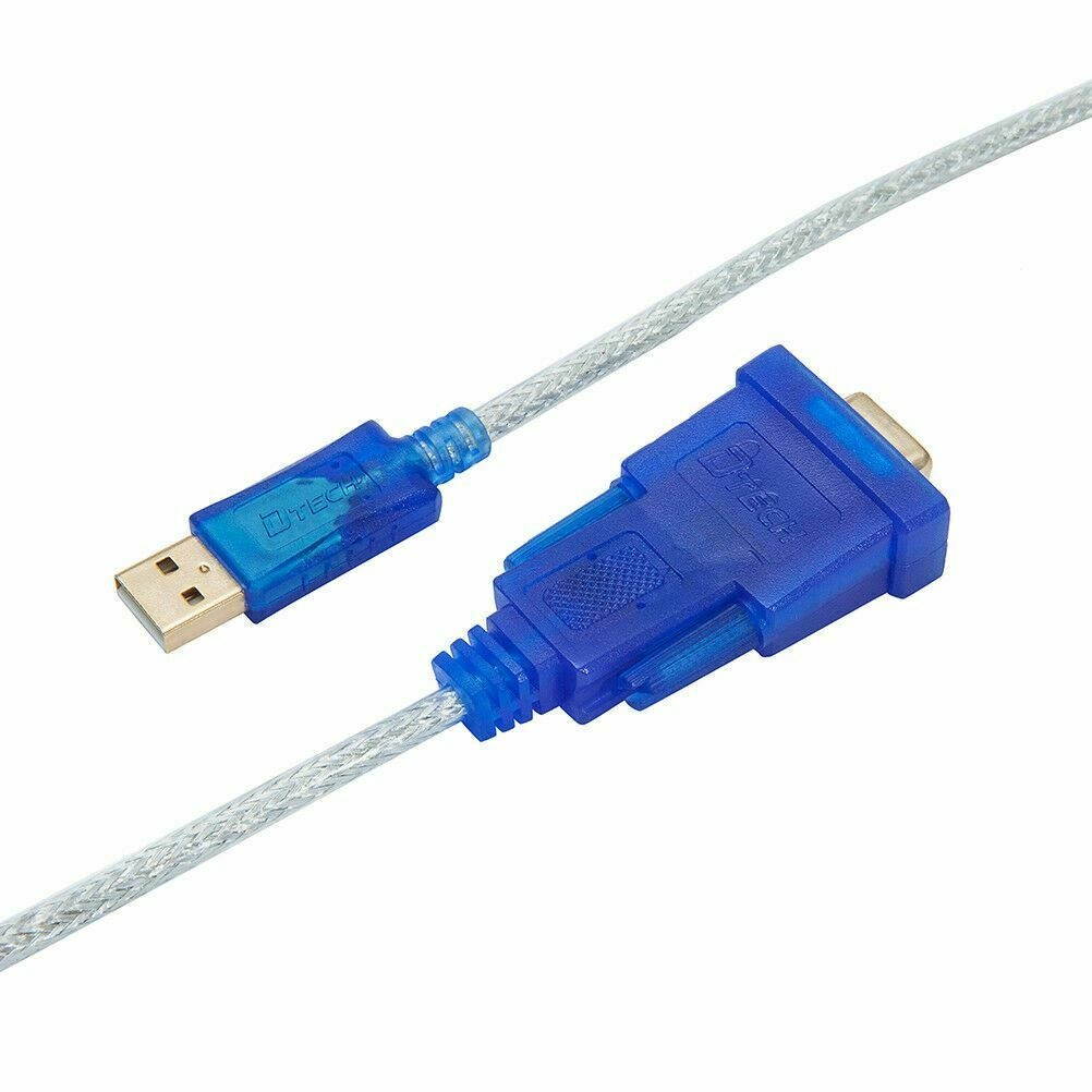 10ft FTDI USB to Serial Female RS232 DB9 Port Adapter Cable Windows 10 8 7