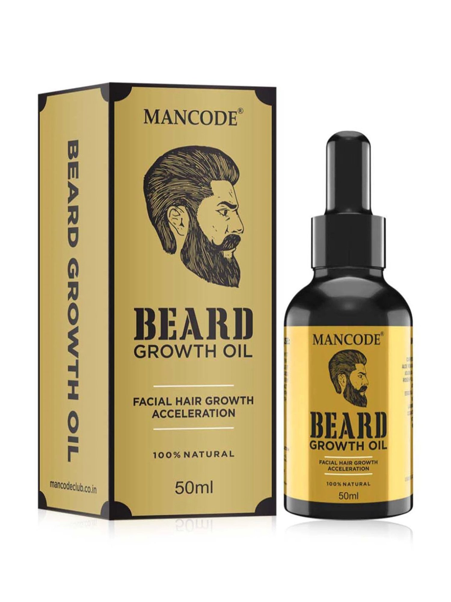 Mancode Beard Growth Oil - 50 ml