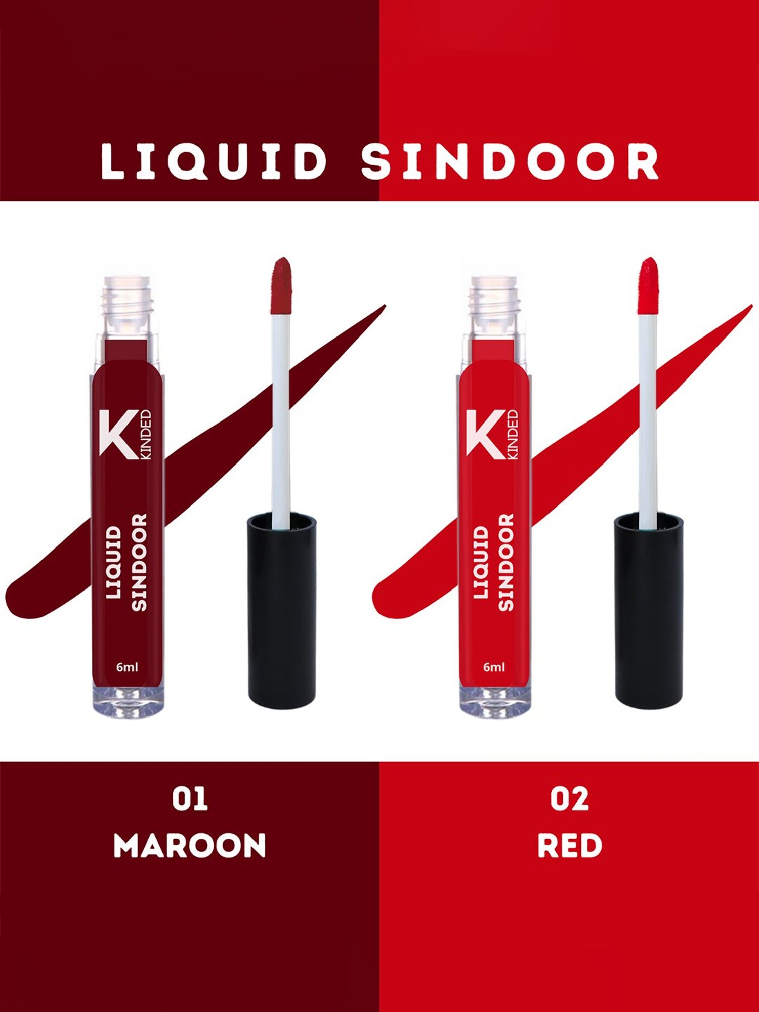 KINDED Liquid Sindoor - Pack of 2
