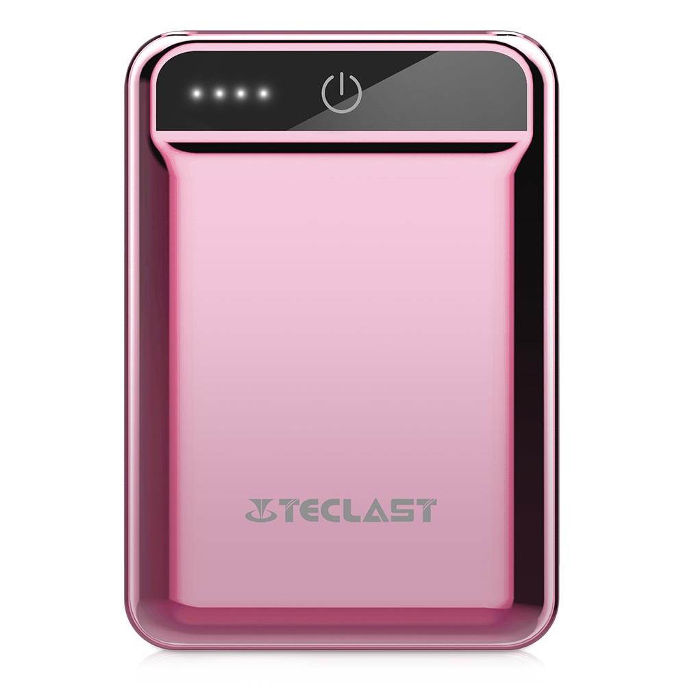 Power Bank 10000mAh High Capacity External Battery Pack Powerbank Cell Phone Battery Backup Charger with Dual Input & Output Compatible iPhone X 8 7 Plus, iPad Tablet & More