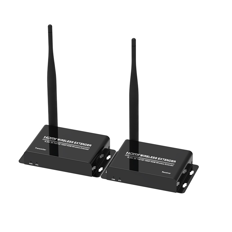 Up to 164Ft, Wireless  HD TV Connection Kit 1080P@60Hz Extender Transmitter Receiver Video Audio