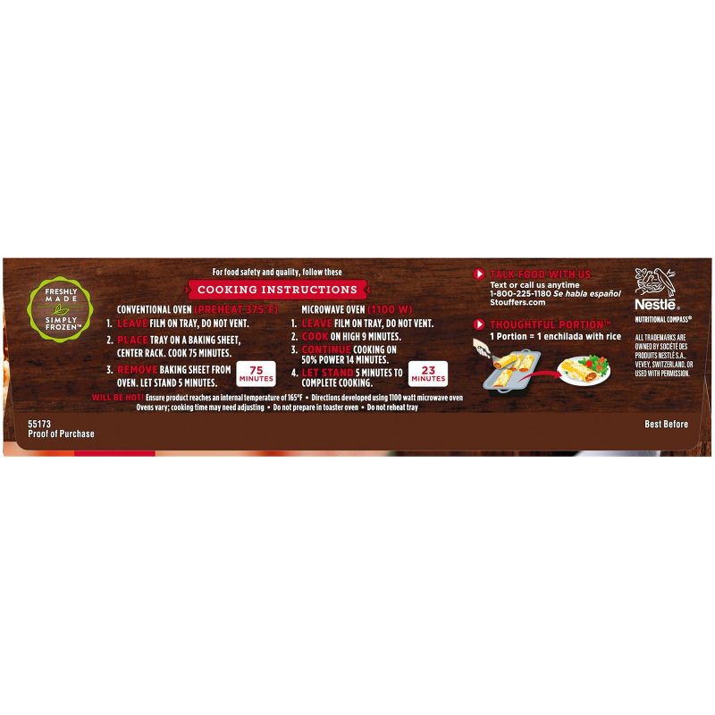 Stouffer's Frozen Chicken Enchiladas Family Size - 30oz