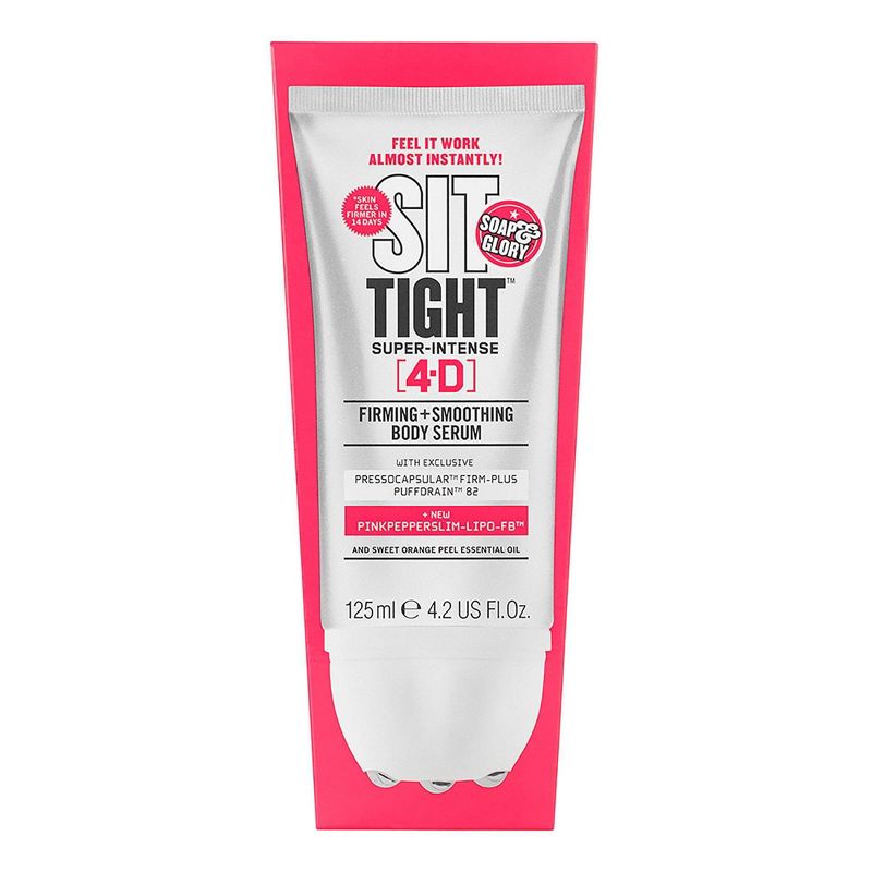 Soap & Glory Sit Tight 4D Firming & Smoothing Body Serum - 4.2oz