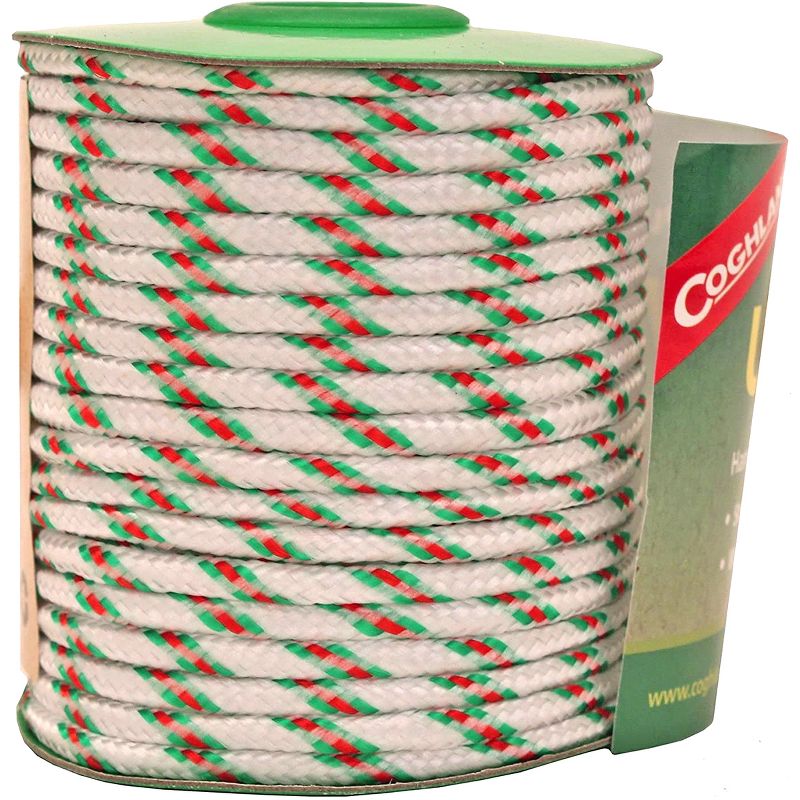 Coghlan's Multi-Purpose Utility Cord, 1/8" x 66', Strong Polypropylene Rope