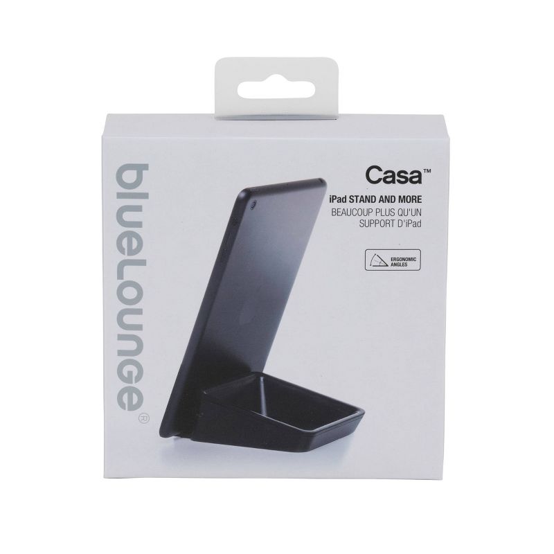 Casa Phone Stand and Valet Black - BlueLounge